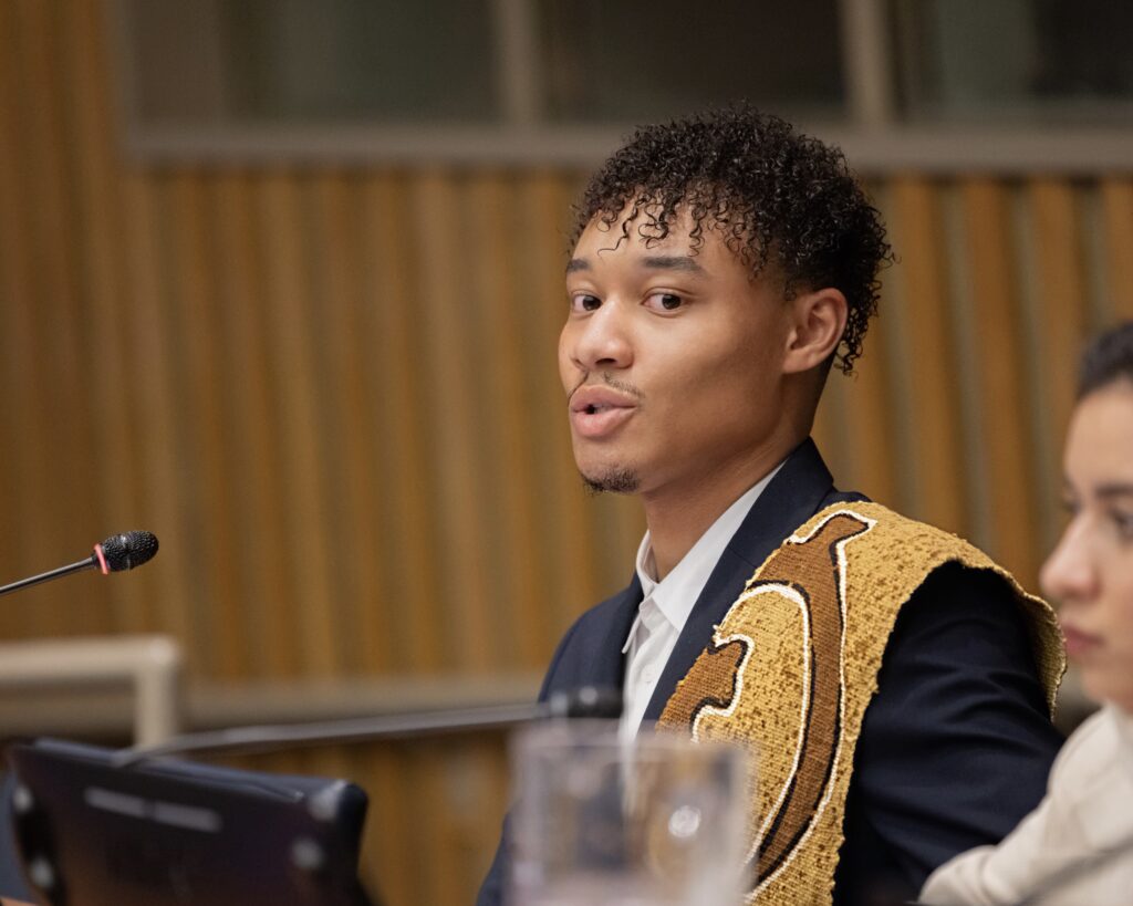 Cayden Brown Speaks on Global Child Rights at United Nations Headquarters